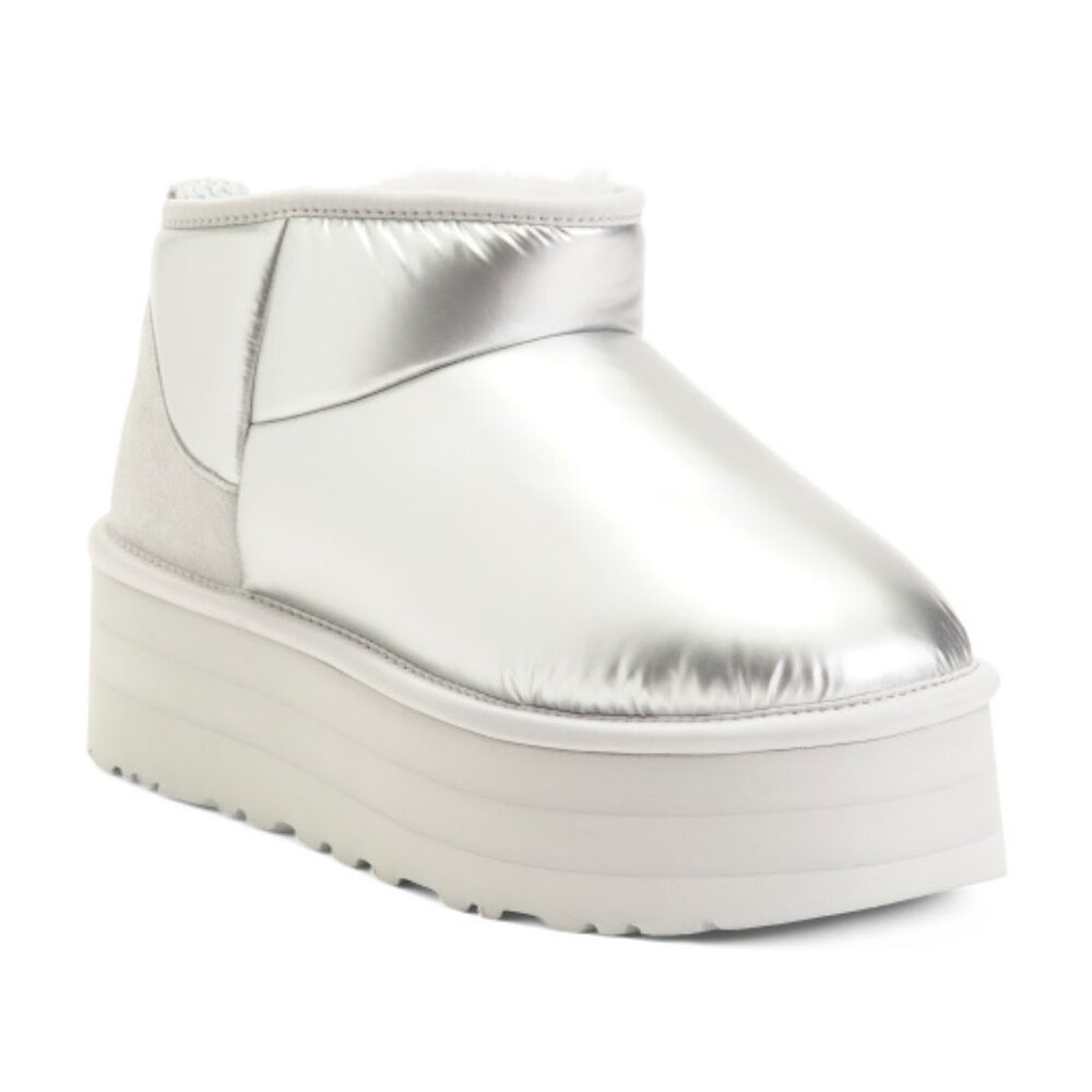 UGG Ultra Mini Platform High Shine Boots - Picture 1 of 3